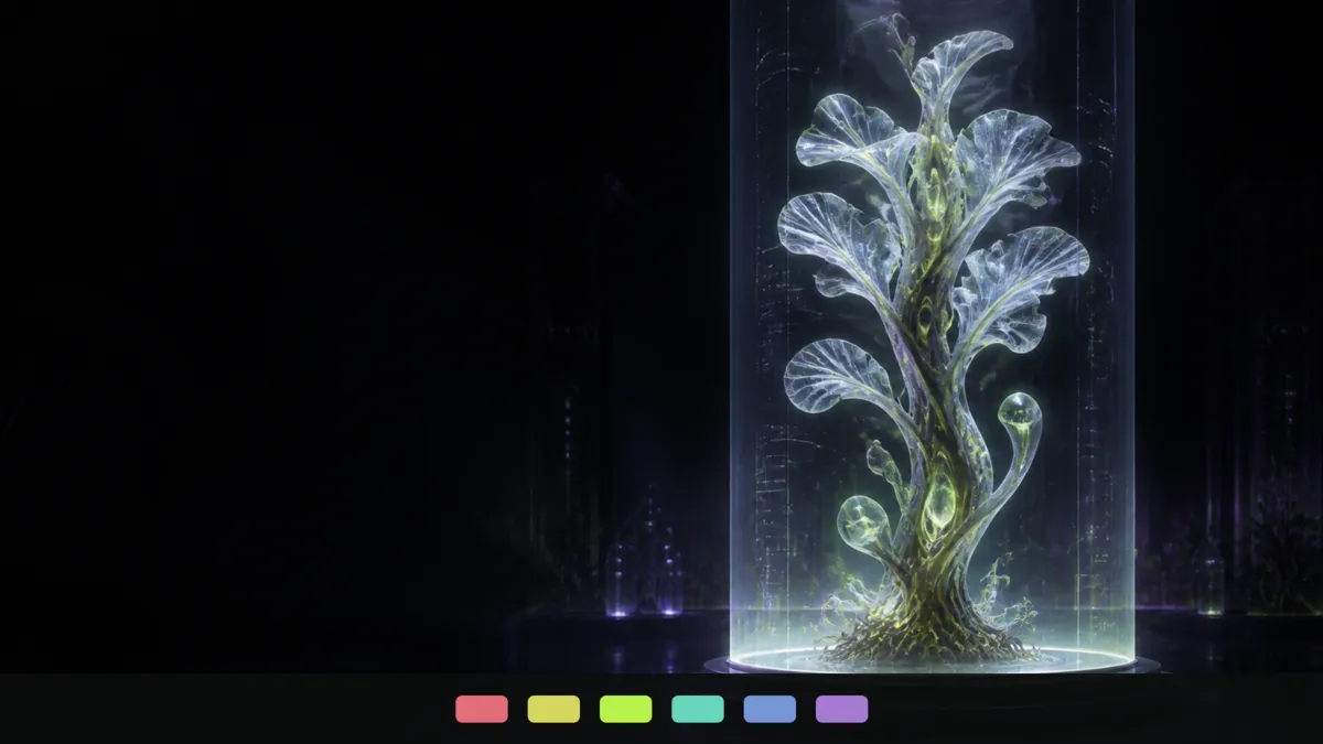 Xenobotany Lab No. 7 theme screenshot