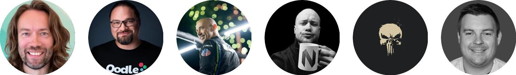 DHH، Ryan Hughes، Tobi Lütke، Bjarne Øverli، HANCORE و Spencer Bull